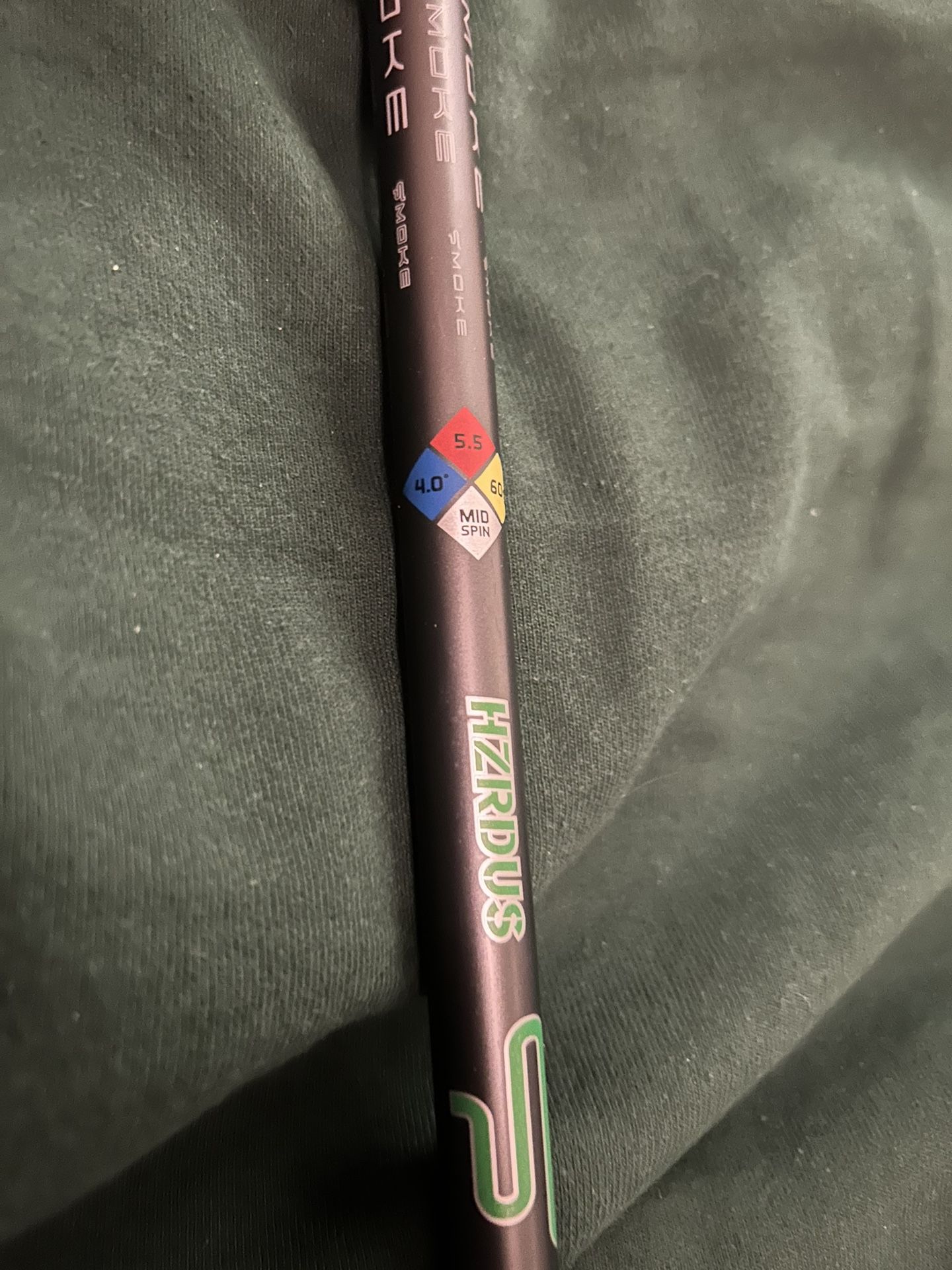 Hzrdus Smoke Shaft Im10 5.5 Flex
