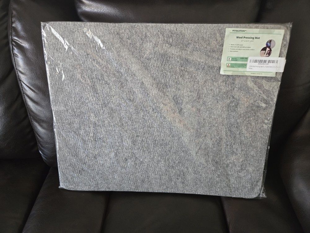 New Wool Pressing Mat for 17 x 13.5 Inches Wool Mat for Ironing Pads