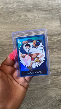 One piece x LA Dodgers 2026 Promo Card