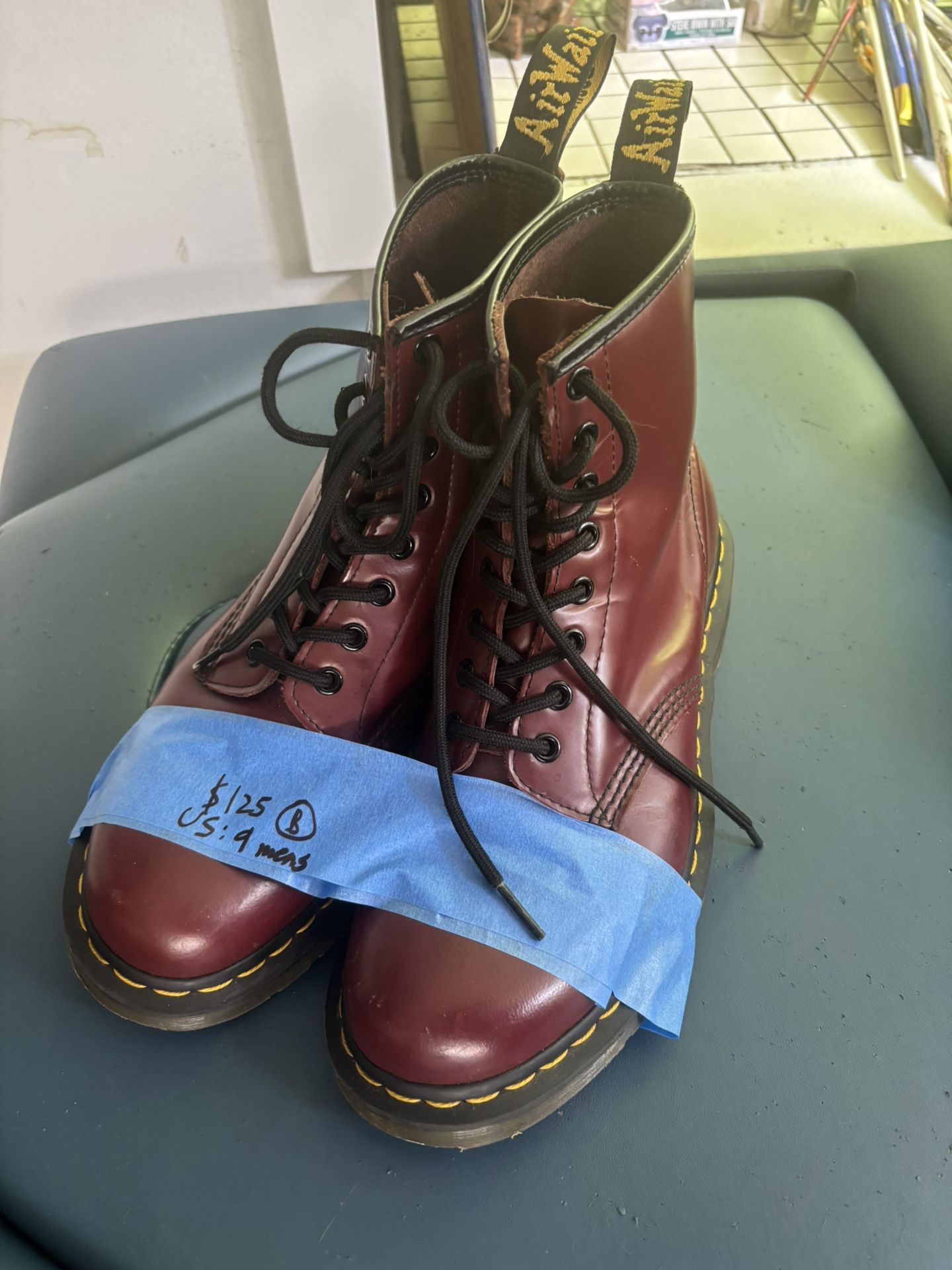 Red Doc Martin’s (Men’s Size 9)
