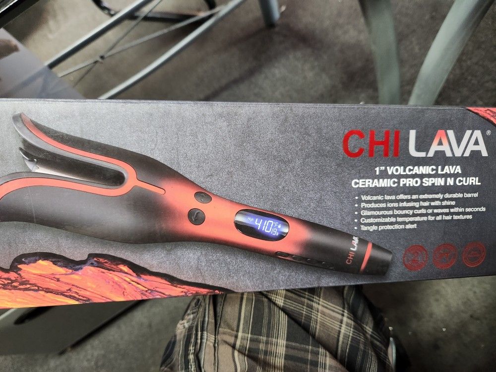 hair volcanic lava ceramic pro spin and curl reviews