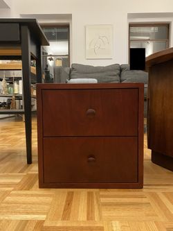 Cute wooden storage cube