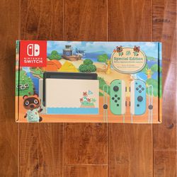 Nintendo Switch - Animal Crossing: Horizons Edition 32GB Console 