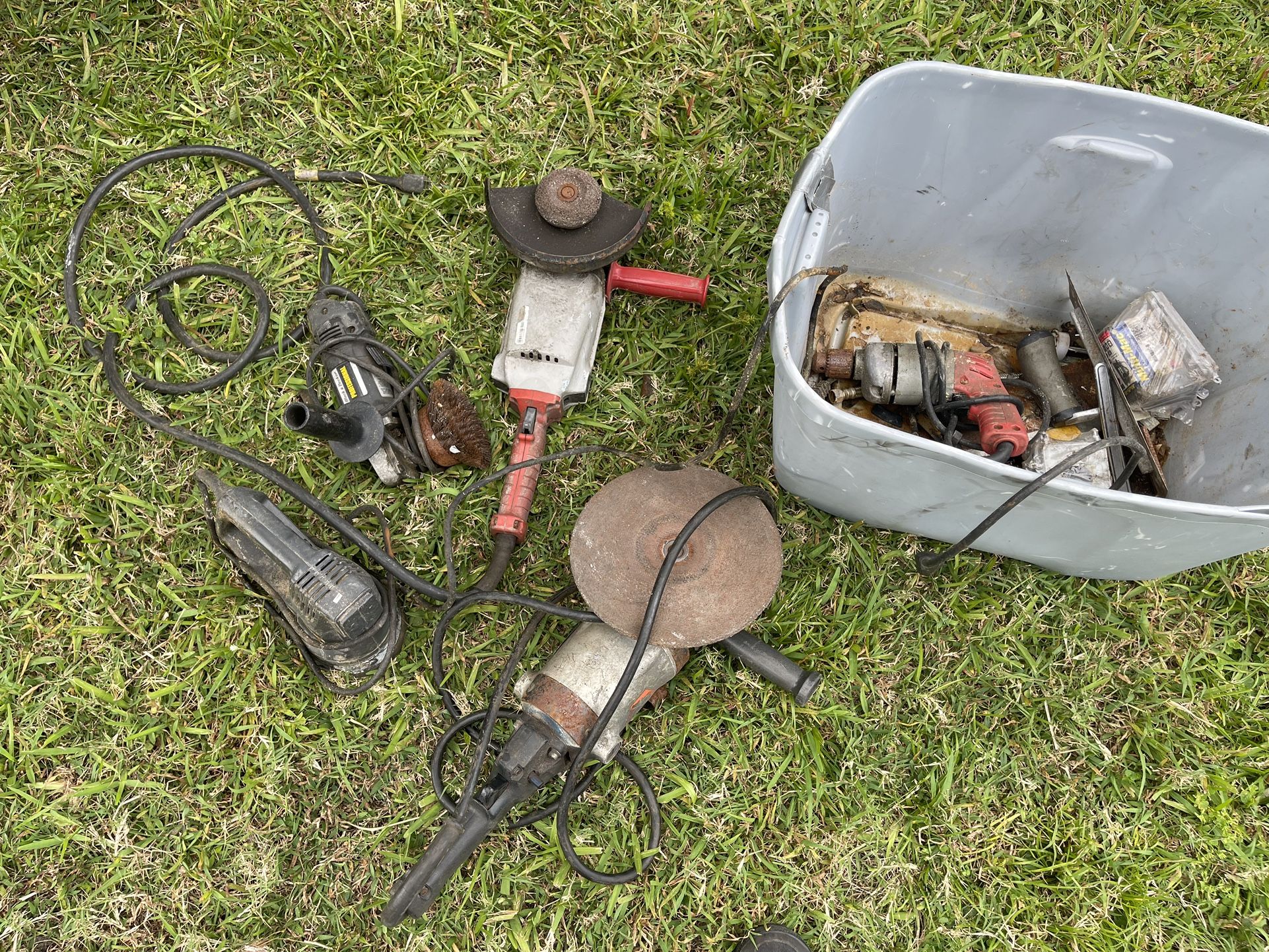 Electric Power Tools “”SOLD AS is””. ($65 Takes All) 