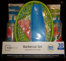 NEW Barbecue Set 30 pieces