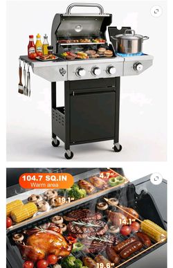 Char broil propane grill