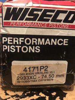 1979-83 honda Xr 250 piston Brand New