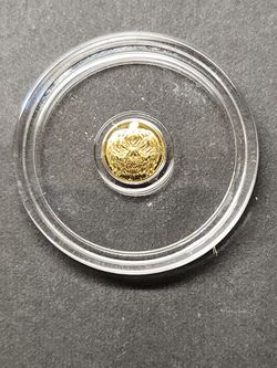 Halloween Scary Jack-o-Lantern .9999 Gold Coin