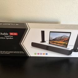 Detachable Sound Bar  Wireless Speaker 