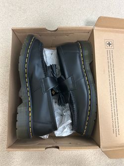 Black Dr. Marten Adrian YS Loafers (US size 10)