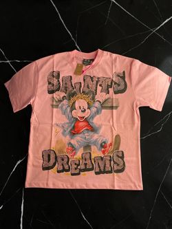 Mickey Mouse Saints Tshirt brand new