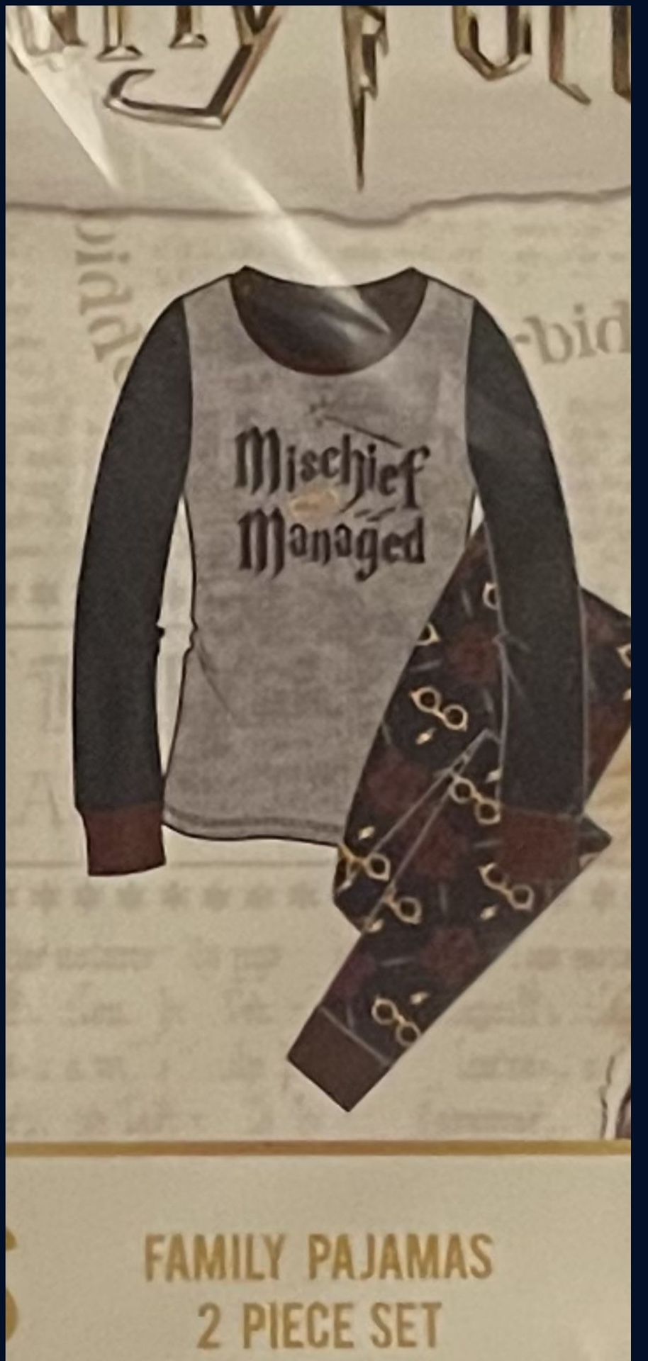 Harry Porter Set Of Pijamas