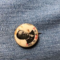 1908 WILLIAM HOWARD TAFT THE SAFEST 7/8" campaign pin pinback