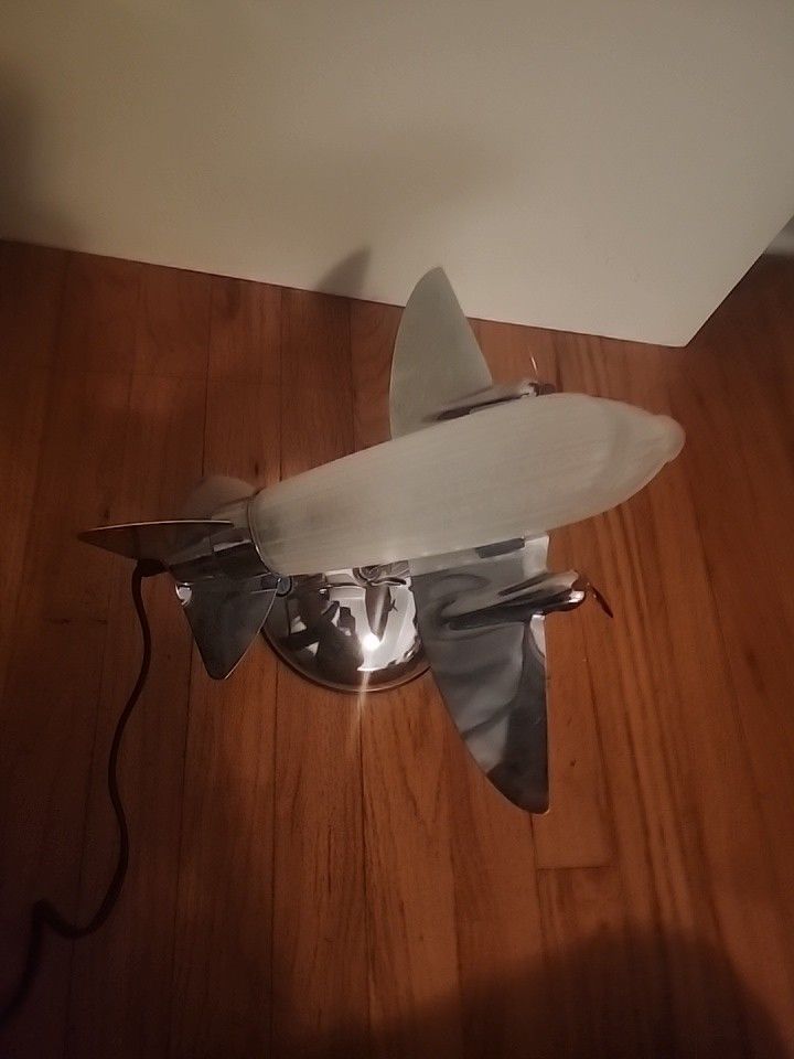 VINTAGE PLANE LAMP