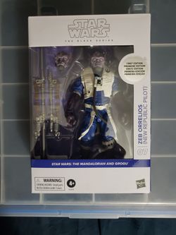 Star Wars Black Series The Mandalorian/Grogu First Edition White Box Deluxe Zeb