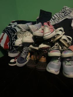Lot Of Girls Shoes Size 11