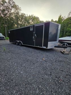 24ft enclosed trailer