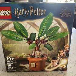 LEGO Harry Potter mandrake plant