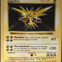 Zapdos Base Set