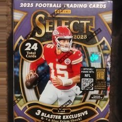 2-Box Bundle – 2025 Panini Select NFL Blaster Boxes | Factory Sealed | Last Panini NFL Ever