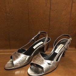Italian Cocktail Dress Sandals Size 38
