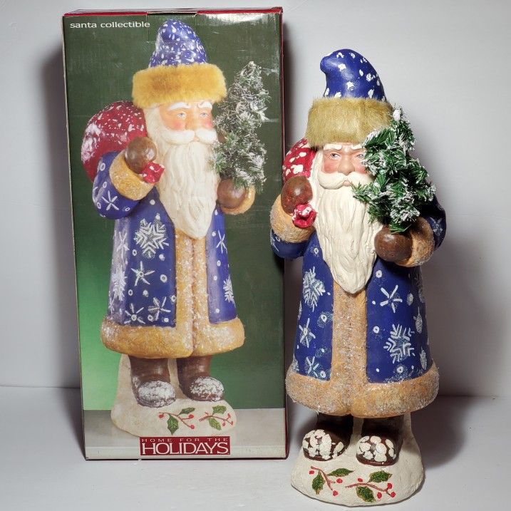 Christmas Santa Figure Collectable 16.5"