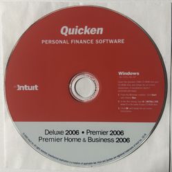 Quicken Deluxe 2006 Premier 2006 Premier Home & Business 2006