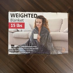 Title: Sedona House Weighted Blanket - 15 lbs (60" x 80")