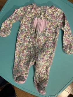 Baby girl zipper pajamas (trade/BO)