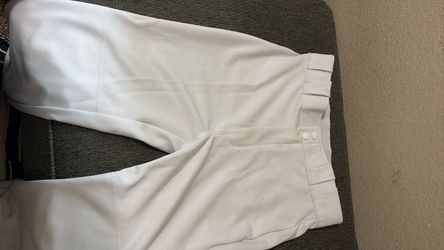 Rawlings Baseball Pants, White, Medium