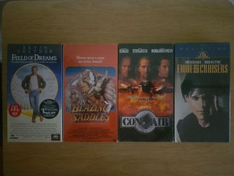 Antique VHS Movie Lot Sealed Brand New