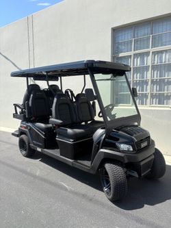 2027 Bintelli Beyond 6-Passenger Non-Lifted 48-Volt Lithium Street Legal LSV NEV Golf Cart Gloss Black