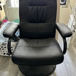 Faux Leather Reclining Chair