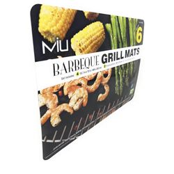 New - MIU 6 Pack BBQ Grill Mats