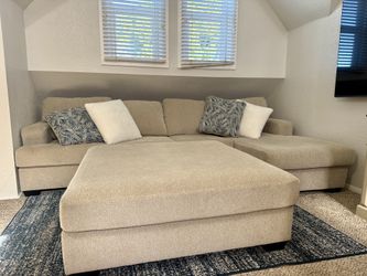 Beige Sectional