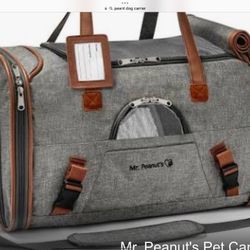 Mr Peanut Dog Carrier Brand New Airline Approved