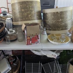 Garage Sale, Tool Box, Home Decor And Clothes 