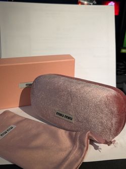 miu miu purple/pink sunglasses