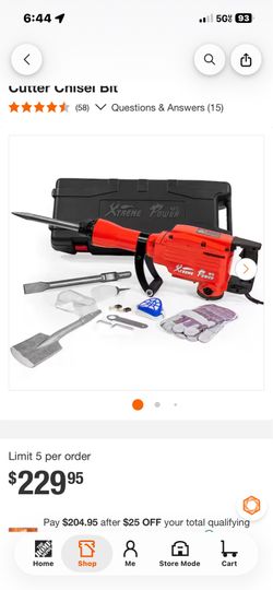 Electric jackhammer