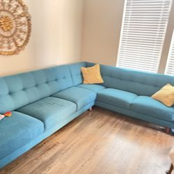 Nice sectional Sofa! Needs light Shampoo/basic Clean
