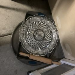 Selling wooden Pizza Roller Metal Plates 