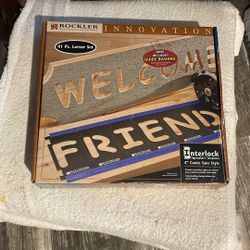 New Rockler Interlock Signmaker’s Templates Letter Set
