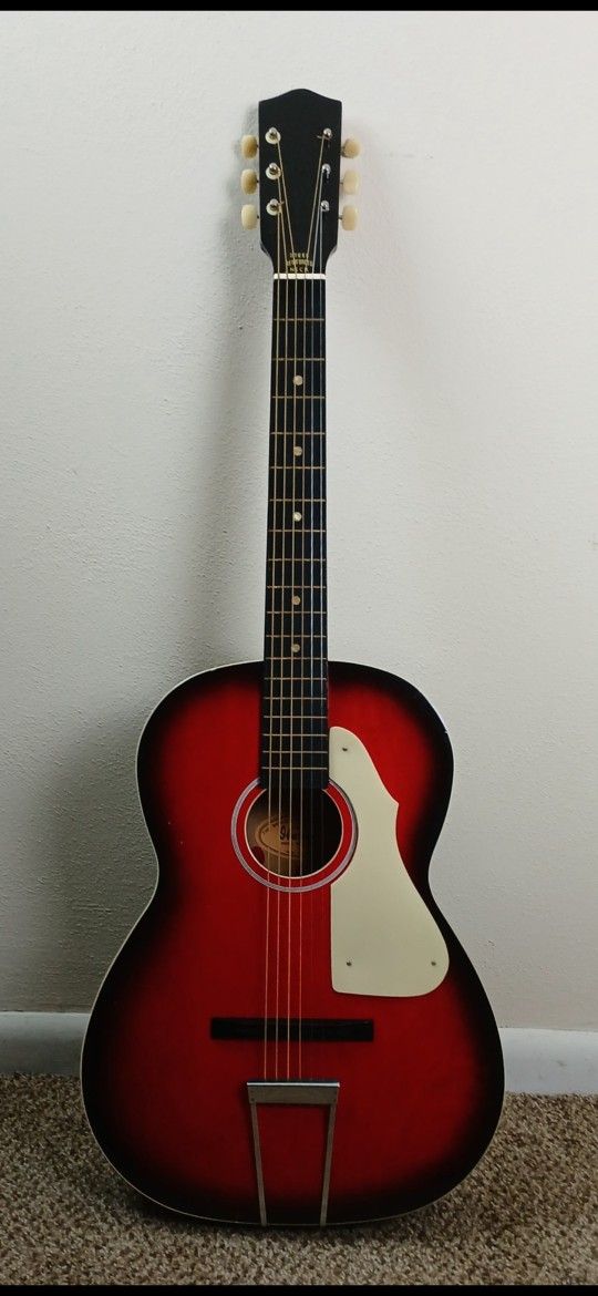 Vintage 1969 Ibanez Acoustic Model 108S Guitar W/Case