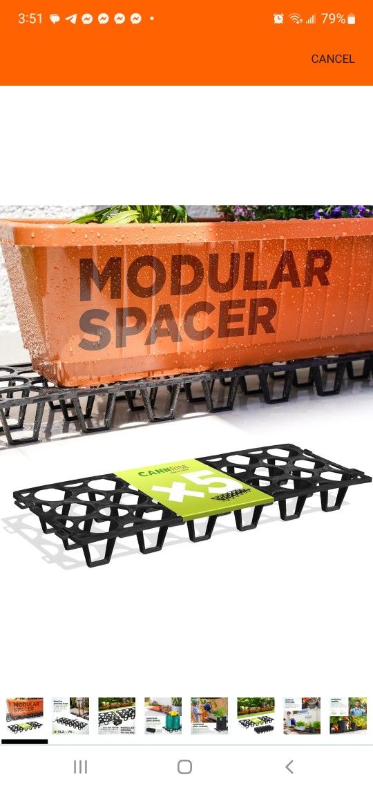 🔥 BRAND NEW Modular Plant Risers (5-Pack) – Prevent Rot, Improve Drainage, Elevate Planters