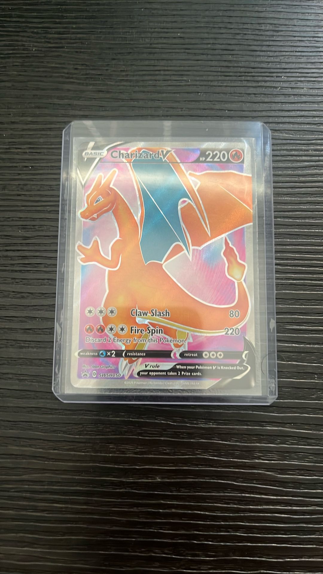 Pokémon Card Charizard V PROMO