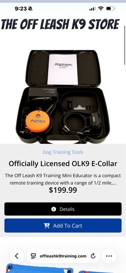 Off Leash K9 Mini Educator E-Collar Kit