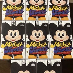 Mickey Family Cute Together Keychain 