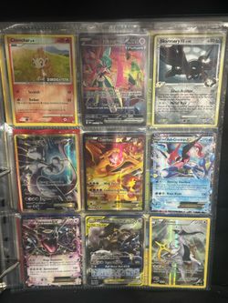 Pokémon card binder collection