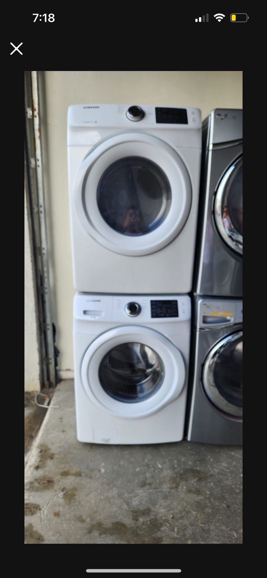 SAMSUNG LAUNDRY SET