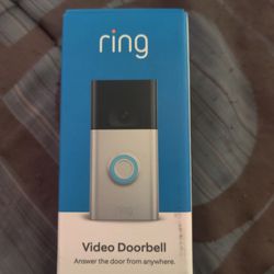 Ring Video Doorbell - Satin Nickel 